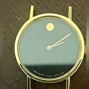 Women's 14k Gold Movado Museum Watch